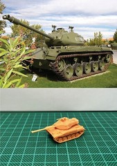 1/144 WWII USA M41 Walker Bulldog Light Tank (fine detail) Resin Kit