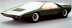 Race Car Classic Vintage Gandini’s Custom Concept Racer Racing Built Model