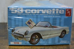 Vintage AMT 1953 Corvette 1/25 Scale Model Kit T310 – OB COMPLETE c1