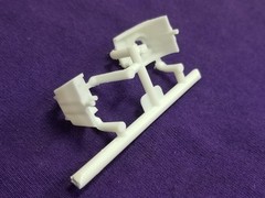2021 Dodge Charger Hellcat STRUT TOWERS from 1:25 AMT Model Kit