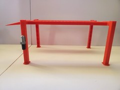 4 Post Lift For 1/10 Scale Garage Mini Display RC Double Stack Car Storage