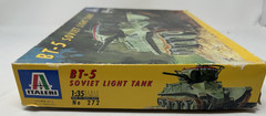 Italeri Model Kit – BT-5 Soviet Light Tank #272 – Partially Assembled Complete!