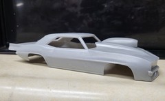 1/24 scale resin 3d printed Outlaw 1969 Camaro drag body model slot car