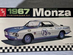 Vintage 1/25 AMT 1967 CORVAIR MONZA HARDTOP CUSTOMIZING KIT FACTORY SEALED 60s