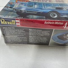 REVELL BALDWIN MOTION 427 CORVETTE SKIPS FIESTA DRIVE-IN #7427 Sealed Unbuilt
