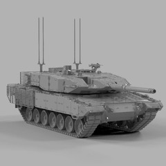 1/72/87/144 Canada Leopard 2A4M Main Battle Tank 3d Printed Model Unpainted
