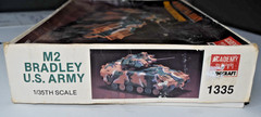 1987 Academy 1:35 U.S. Army M2 Bradley IFV Infantry Model #1335 Parts & Pieces