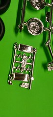 1957 Chevy Bel Air 1/25 OLD REVELL TOOLING Chrome Reverse Steelies Stock Rims