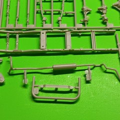 1972 Ford Pickup Truck Moebius 1/25 Frame Chassis Axle Rear End F-250 Ranger 4×4