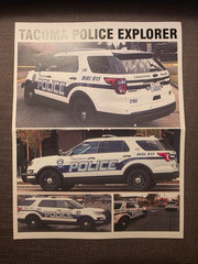 1/24, 1/25 Police Car decals (Bill Bozo – Tacoma)