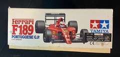 Rare kit Tamiya 1/20 Mode kit Ferrari F189 Late Portuguese GP from Jp