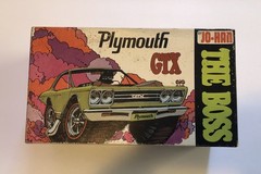 Vintage Jo-Han 1969 Plymouth GTX ‘The Boss’ ORIGINAL Empty Box ONLY