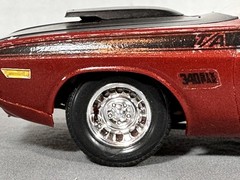 1/24 Scale Nicely Built Mopar Model 1970 Dodge 70 Challenger 340 T/A Monogram?