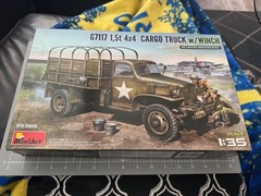 MIA35389 1:35 Miniart G7117 1.5t 4×4 Cargo Truck with Winch Plastic Model !