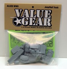 1/35 Scale Willys Jeep Set #1 – 10 Pieces – Resin Stowage ValueGear