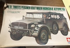 NEW old Stock Vintage Big Lot of 11 WWII Models German Vehicles People ETC 60s