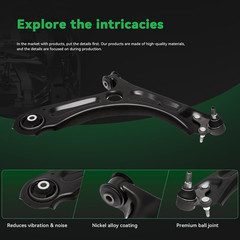 2011-2018 for Volkswagen Jetta Front End Suspension Kit 10pcs – Compatible Repla