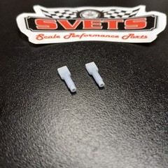 Vintage 1968-1970 MoPar B-Body Exhaust Tips 3D Resin 1/25
