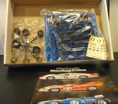 Heller Humbro Historic Racing Cars Brabham BT33 Model Kit Open Box Sealed Parts