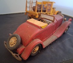 1:24 Vintage Monogram Beer Wagon survivor + AMT 32 roadster Pyro Packard parts