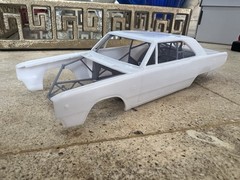 3d Drag Chassis For Revell ’68 Dodge Dart HEMI 2’n] 1/25 Model Kit