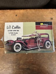 2000 Monogram Classics Lil Coffin Custom Show Rod Car Model Kit SEALED w card