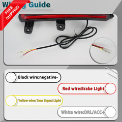 LED Rear Bumper Reflector Lights Kit for Kia Sorento 2024 2025 2026 Daytime Runn