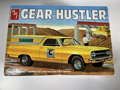 AMT Gear Hustler Chevy El Camino Car Model Kit 1:25 Scale New Open Box