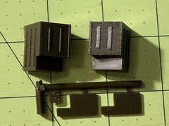 Nichimo R-3502 British Army Tank “Chieftain” Kitbash Parts Accessory Box
