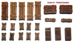 1/35 Universal Wooden Crates #1 – Value Gear Details – 22pcs Resin Stowage