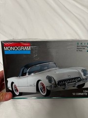 MONOGRAM 2291 1953 CHEVY CORVETTE 1991 KIT 1/24 McM fs