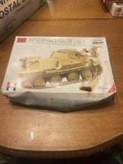 Mint in box Aufklarungspanzer 140/1 German Recon Vehicle in 1/35 scale