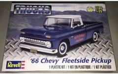 NWT Revell ’66 Chevy Fleetside Pickup 1:25 Scale Plastic Model Kit
