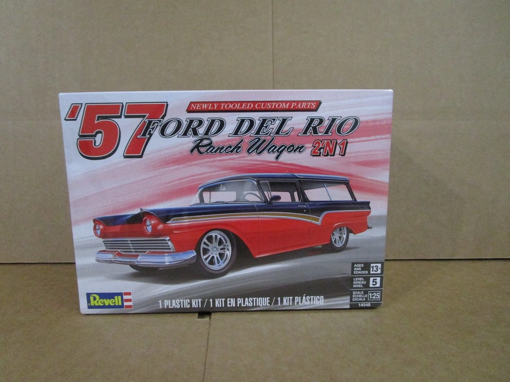 RMX/14548 1957 FORD DEL RIO RANCH WAGON 2 IN 1 KIT FREE SHIPPING