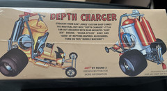vintage 2009 AMT 618 Depth Charger Aqua-Rod Model 1/25 Scale SEALED