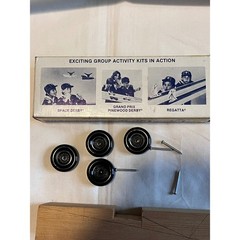 Vintage Cub Scout Official Grand Prix Pinewood Derby Kit No 1622 BSA Car Kit