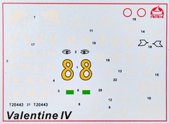 1/35 British inf. tank Valentine IV Mk.III Ark Models 35017 Models kits