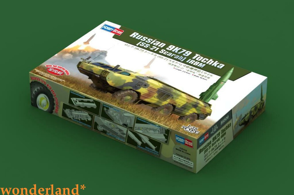 Hobbyboss Model Kit 85509 1/35 Russian 9K79 Tochka (SS-21 Scarab) IRBM