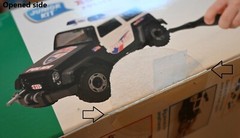 #45-1010 – Revell – Junior Kit – Police Off Road Vehicle 1:20 Plastic Kit – USED