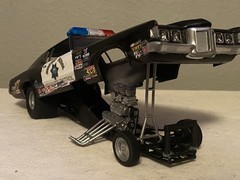 1969 Pontiac Grand Prix Funny Car (California Highway Patrol Tribute)
