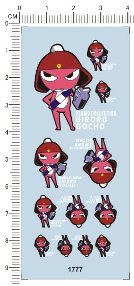 Itasha decals anime for model kits 1777