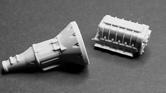 HEMI V8 Chrysler BLOWN SUPERCHARGER – 3D print 1 8 12 18 24 43 amt revell Tamiya