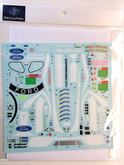 Decalpool 1/24 Scale Ford GT Ganassi #66 Le Mans ’19 Decalsheet DP202 for Revell