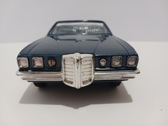 1/25th Scale 1970 Pontiac Bonneville Convertible Promo Car in Atoll Blue, Nice,