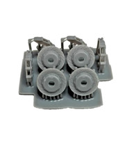 1/24 1/25 3D Resin Brembo Style Big Brake Disc Set 3 Scale Model Kits