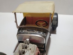 Monogram Black Widow 1960 Ford Model T 1:24 Scale Plastic Model Kit Built Car