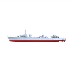 1/200 French Navy Le Fantasque-class Le Terrible Large Destroyer (1944) FULLHULL