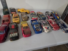 NASCAR Lot of Assorted plastic model Racing Cars Multicolor Mixed Sponsors