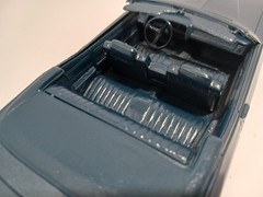 1/25th Scale 1970 Pontiac Bonneville Convertible Promo Car in Atoll Blue, Nice,