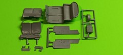1947 Chevy Moebius Galaxie 1/25 Interior Dash Bench Seat Door Panels 46 48